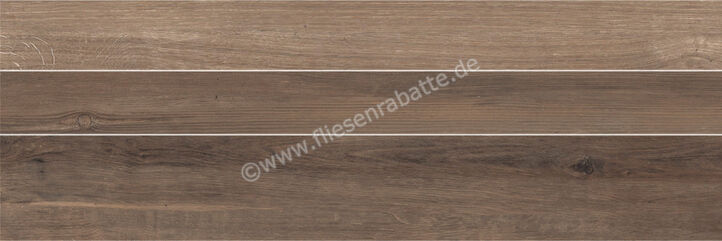 Kronos Ceramiche Wood Side Outdoor Nut Doga 2.0 40x120x2 cm Terrassenplatte KRO6653 | 4898