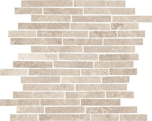Monocibec Mythology Simbios Taupe 31x31 cm Wandfliese Muretto Su Rete Glänzend Eben Molata 141463 | 489863