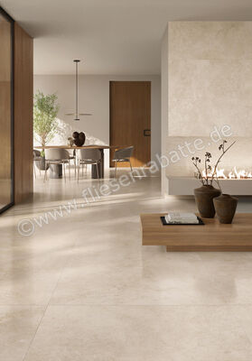 Monocibec Mythology Simbios Taupe 80x80 cm Bodenfliese / Wandfliese Glänzend Eben Molata 141226 | 490079