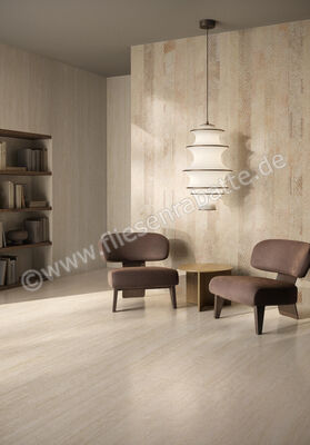 Monocibec Mythology Saturna Ivory 60x120 cm Bodenfliese / Wandfliese Glänzend Eben Molata 141138 | 490097