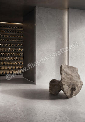 Monocibec Mythology Regia Silver 60x120 cm Bodenfliese / Wandfliese Matt Eben Naturale 141129 | 490112