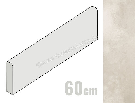  Ceramiche Caesar I.Mat Ratio 7.2x60 cm Sockel Matt Strukturiert Naturale AF9U CAE | 491618