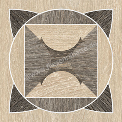 Ceramiche Caesar Meet Tarsia 20x20 cm Dekor Mix Matt Strukturiert Naturale AFPD CAE | 492851