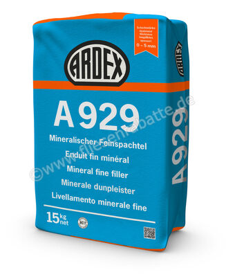  Ardex ARDEX A 929 Mineralischer Feinspachtel 15 kg Papiersack 45066 | 493253