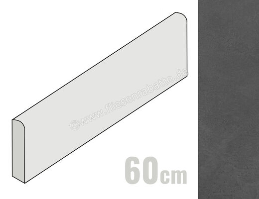 Ragno Re_Solution Urban 7x60 cm Sockel Matt Eben Naturale R6UL | 495116