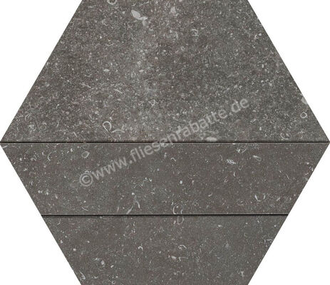  Ragno Realstone_Lunar Deep Grey 29x33.5 cm Mosaik 3D Matt Eben Naturale R7XN | 495260