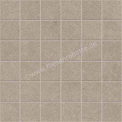 Ragno Realstone_Lunar Beige 30x30 cm Mosaik 5x5 Matt Eben Naturale R7NH | 495281