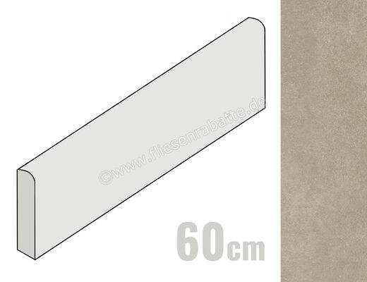 Ragno Realstone_Lunar Beige 7x60 cm Sockel Matt Eben Naturale R7NP | 496172