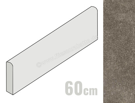  Ragno Realstone_Lunar Uniform 7x60 cm Sockel Matt Eben Naturale R7NV | 496181