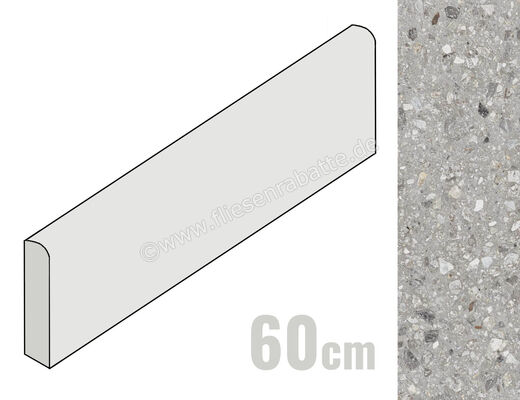  Ragno Realstone_Navigli Grigio 7x60 cm Sockel Matt Eben Naturale R7MH | 496670