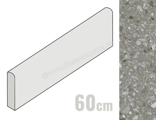 Ragno Realstone_Navigli Naturale 7x60 cm Sockel Matt Eben Naturale R7MJ | 496673