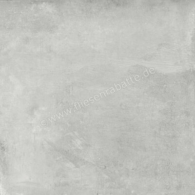 Agrob Buchtal Factory Aluminium 60x60 cm Bodenfliese / Wandfliese Matt Strukturiert Hytect 435913H | 497429