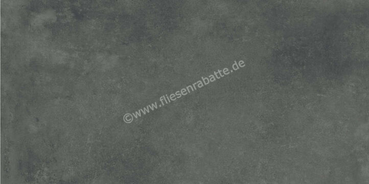 Agrob Buchtal Factory Asphalt 60x120 cm Bodenfliese / Wandfliese Matt Strukturiert Hytect 435919H | 497540