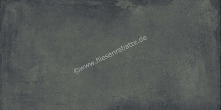 Agrob Buchtal Factory Asphalt 60x120 cm Bodenfliese / Wandfliese Matt Strukturiert Hytect 435919H | 497543