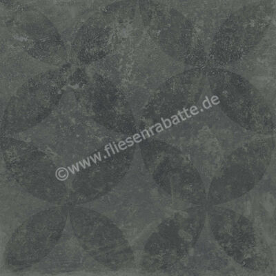 Agrob Buchtal Factory Asphalt 60x60 cm Bodenfliese / Wandfliese Matt Strukturiert Hytect 435924H | 497618