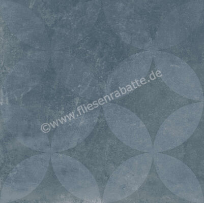  Agrob Buchtal Factory Blue Steel 60x60 cm Bodenfliese / Wandfliese Matt Strukturiert Hytect 435925H | 497639