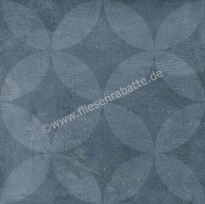  Agrob Buchtal Factory Blue Steel 60x60 cm Bodenfliese / Wandfliese Matt Strukturiert Hytect 435925H | 497642