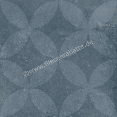  Agrob Buchtal Factory Blue Steel 60x60 cm Bodenfliese / Wandfliese Matt Strukturiert Hytect 435925H | 497645