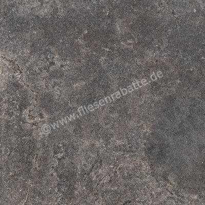 Steuler Design Skanden Carbon 120x120 cm Bodenfliese / Wandfliese Matt Strukturiert Ceragrip Y14060001 | 501133