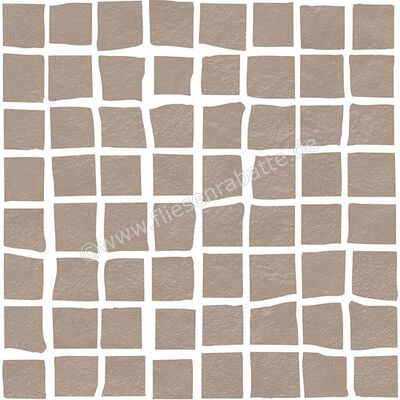 Love Tiles Splash Tortora 20x20 cm Mosaik Earth Matt Strukturiert B663.0111.037 | 50180