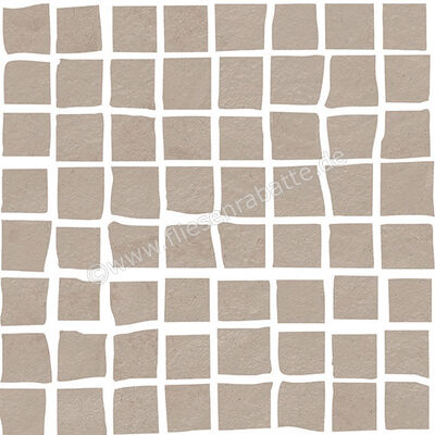 Love Tiles Splash Grey 20x20 cm Mosaik Earth Matt Strukturiert B663.0111.003 | 50186