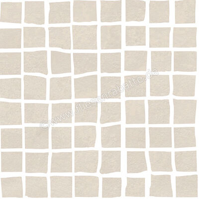 Love Tiles Splash Cream 20x20 cm Mosaik Earth Matt Strukturiert B663.0111.031 | 50189