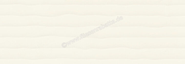 Love Tiles Splash White 35x100 cm Dekor Waterfall Matt Strukturiert B635.0116.001 | 50204