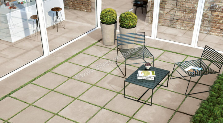 Ragno Rewind XT20 Corda 60x60x2 cm Terrassenplatte Matt Eben Naturale R4HS | 502768