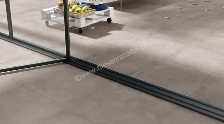 Ragno Rewind XT20 Polvere 60x60x2 cm Terrassenplatte Matt Eben Naturale R4HP | 502780