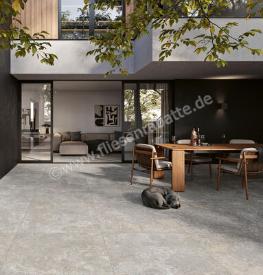  Steuler Design Skanden Outdoor Pearl Grey 90x90x2 cm Terrassenplatte Matt Strukturiert Naturale Y81005001 | 503176