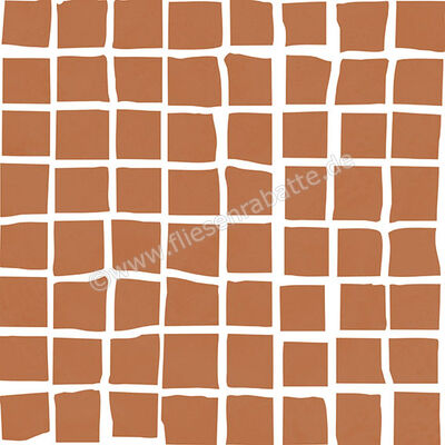 Love Tiles Splash Orange 20x20 cm Mosaik Matt Eben 663.0109.0441 | 50333