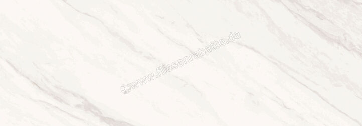 Love Tiles Marble White 35x100 cm Wandfliese Glänzend Eben Shine B635.0105.001 | 50411