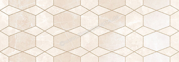 Love Tiles Marble Cream 35x100 cm Dekor Glee Glänzend Eben Shine B664.0136.031 | 50429