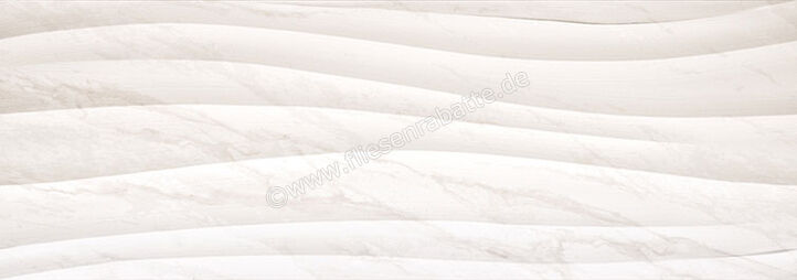 Love Tiles Marble White 35x100 cm Dekor Shape Matt Strukturiert Naturale B635.0107.001 | 50450