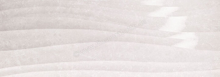 Love Tiles Marble Light Grey 35x100 cm Dekor Shape Glänzend Strukturiert Shine B635.0106.047 | 50459