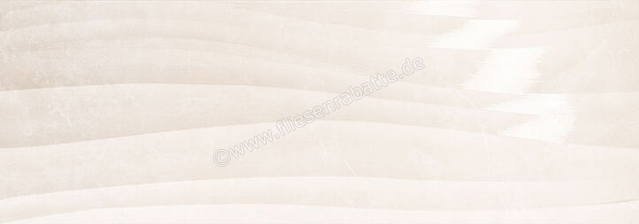 Love Tiles Marble Cream 35x100 cm Dekor Shape Glänzend Strukturiert Shine B635.0106.031 | 50468