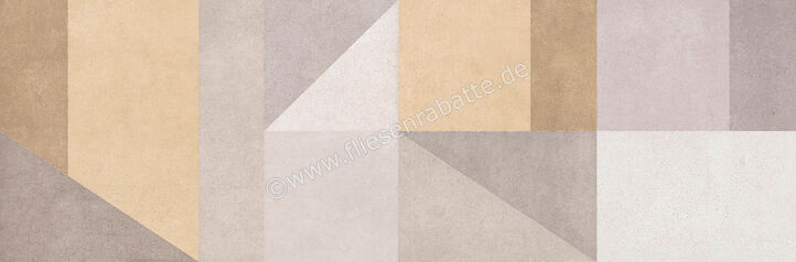  Ragno Replace Beige 25x76 cm Wandfliese Decoro Equilibrio Matt Eben Naturale R9CV | 504724