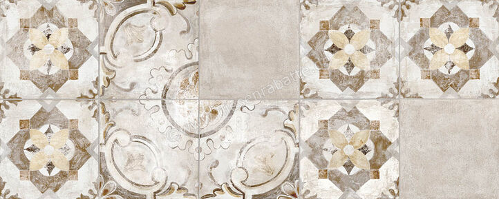  Ragno Replace Beige 20x50 cm Wandfliese Decoro Tradizione Glänzend Eben Naturale R5JK | 504847