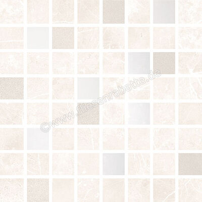 Love Tiles Marble Cream Matt 17.4x17.4 cm Mosaik Matt Eben Naturale B663.0104.031 | 50522