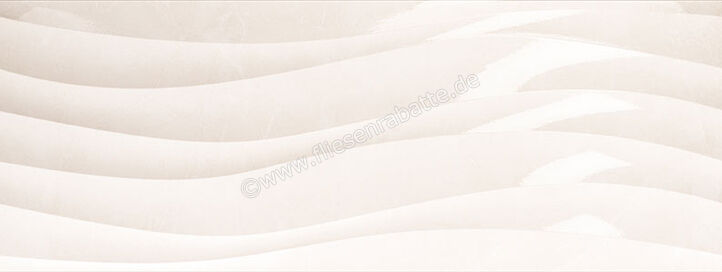 Love Tiles Marble Cream 45x119 cm Dekor Flux Glänzend Strukturiert Shine B678.0005.031 | 50558