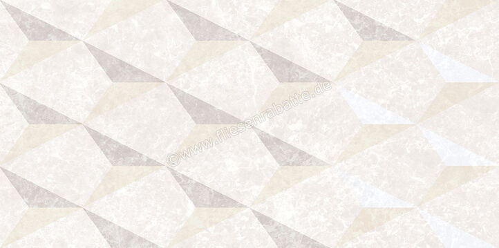 Love Tiles Marble Light Grey 35x70 cm Dekor Bliss Glänzend Eben Shine B664.0138.047 | 50561