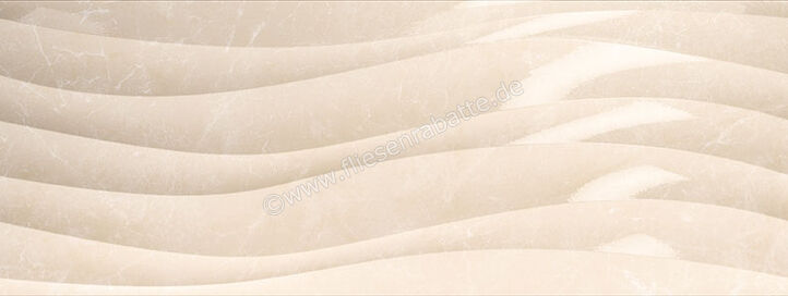 Love Tiles Marble Beige 45x119 cm Dekor Flux Glänzend Strukturiert Shine B678.0005.002 | 50564