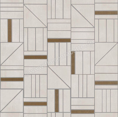  Ragno Resina Grigio 40x43 cm Mosaik Forme Matt Eben Naturale R7LQ | 505939