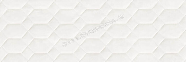 Ragno Resina Bianco 40x120 cm Wandfliese Struttura Bee 3D Matt Strukturiert Naturale R79M | 506104