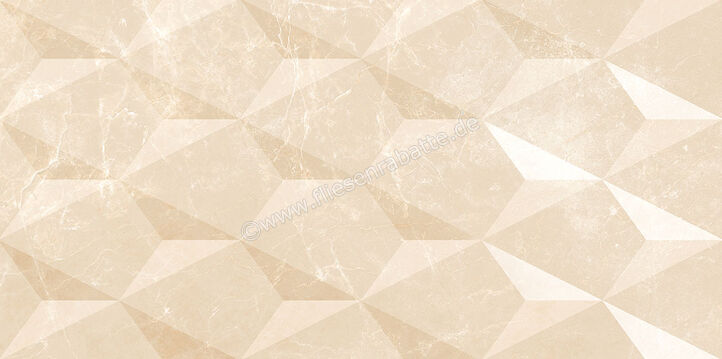Love Tiles Marble Beige 35x70 cm Dekor Bliss Glänzend Eben Shine B664.0138.002 | 50627