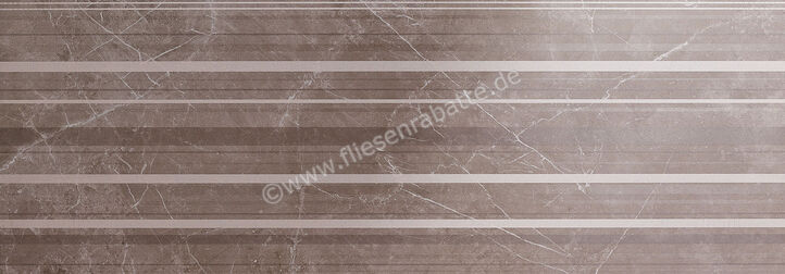 Love Tiles Marble Tortora 35x100 cm Dekor Layers Matt Eben Naturale B664.0137.037 | 50639