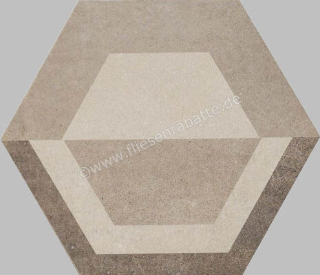  Ragno Rewind Multicolor 18.2x21 cm Bodenfliese / Wandfliese Decoro Geometrico Caldi Matt Eben Naturale R4DU | 506413