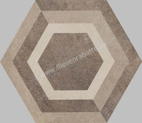  Ragno Rewind Multicolor 18.2x21 cm Bodenfliese / Wandfliese Decoro Geometrico Caldi Matt Eben Naturale R4DU | 506416