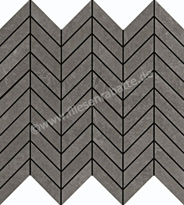 Ragno Realstone_Slate Musk 37x41 cm Mosaik Freccia Matt Strukturiert Naturale R6GK | 506764