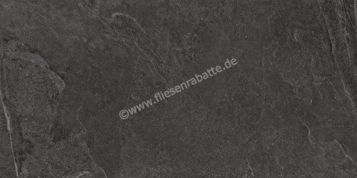 Ragno Realstone_Slate Black 75x150 cm Bodenfliese / Wandfliese Matt Strukturiert Naturale R5YT | 507166